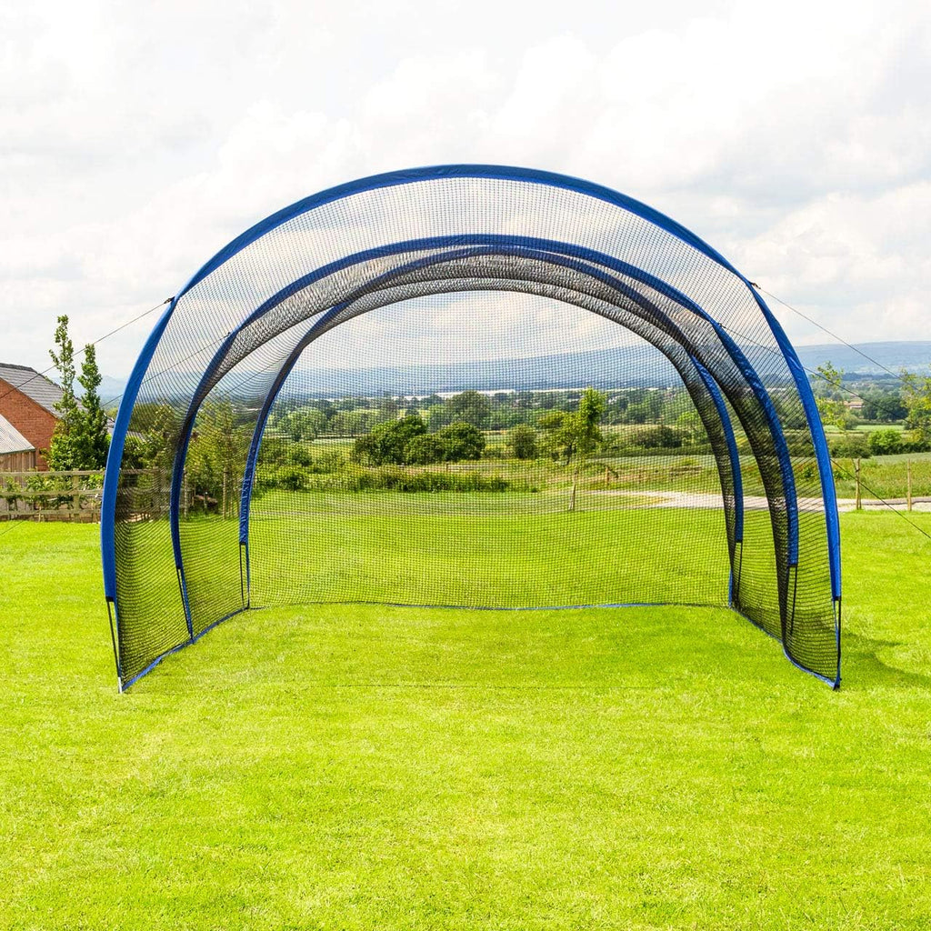 FORZA Pop-Up Baseball Batting Cage | Portable, Fiberglass Frame with Polyester Netting, Instant Setup for Anywhere Practice | Multiple Size Options, Includes Carry Bag