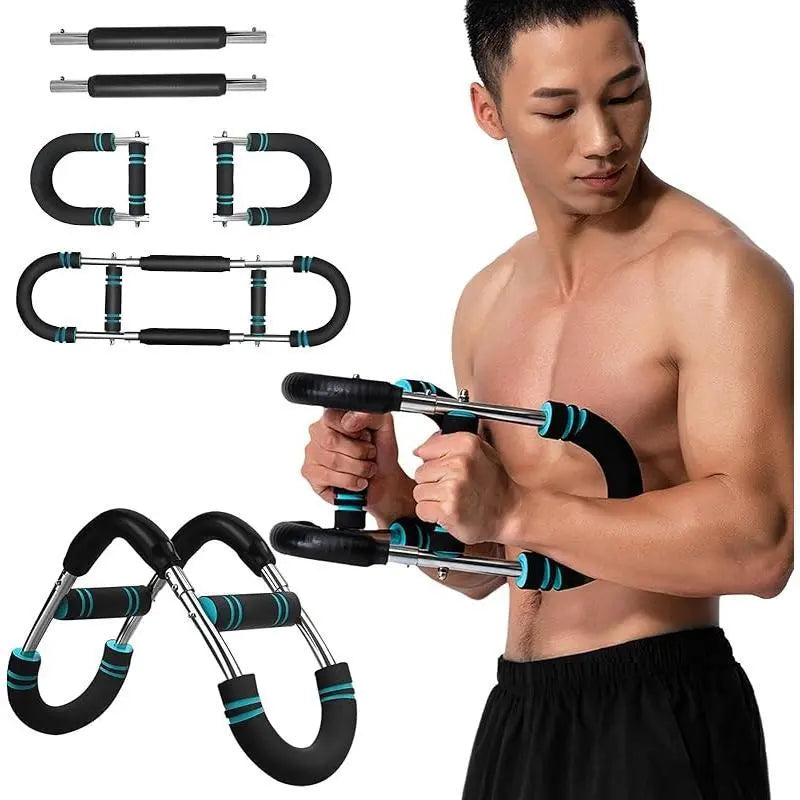 Twister Arm Trainer, Adjustable Resistance Twister Arm Exerciser Chest Exerciser for Men, Portable Chest Workout Equipment Arm Trainer for Men