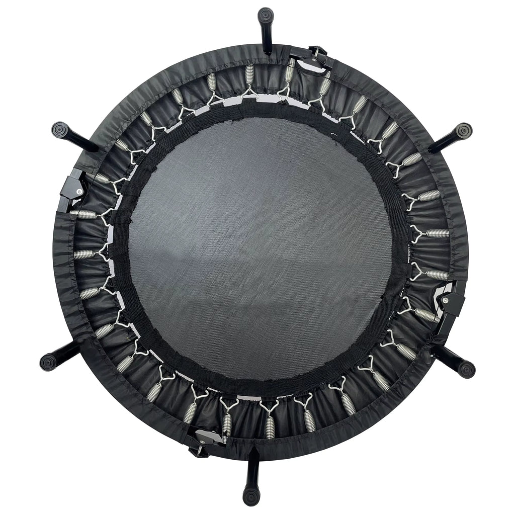 Foldable Mini Exercise Trampoline Portable Fitness Rebounder Sport for Adults Jumping Training Indoor/Outdoor for Home Workout