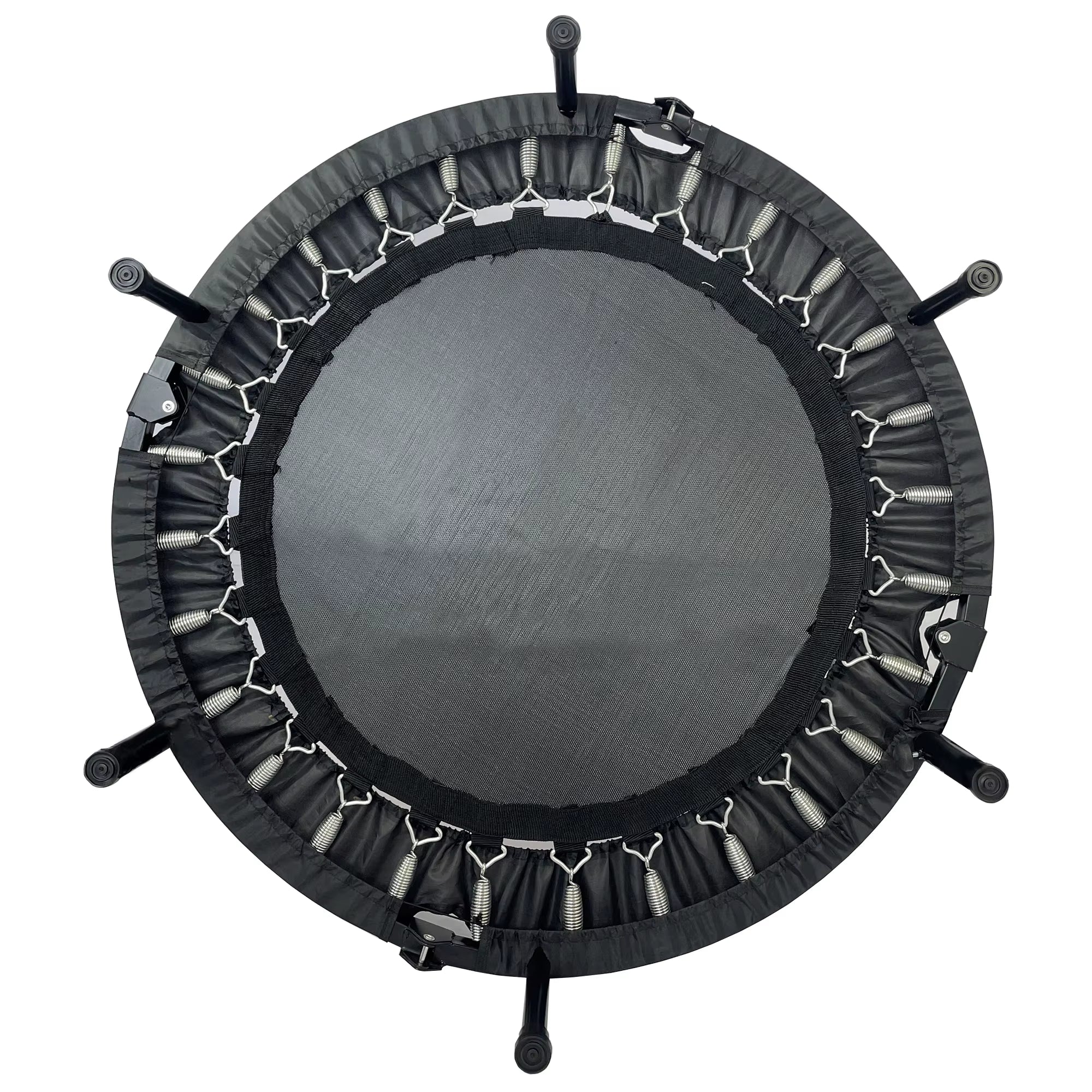 Foldable Mini Exercise Trampoline Portable Fitness Rebounder Sport for Adults Jumping Training Indoor/Outdoor for Home Workout