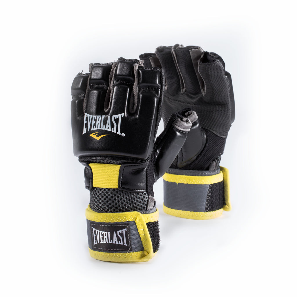 Kickboxing Gloves for Men & Women, L/XL, 5Oz – Black Heavy Bag & MMA Training