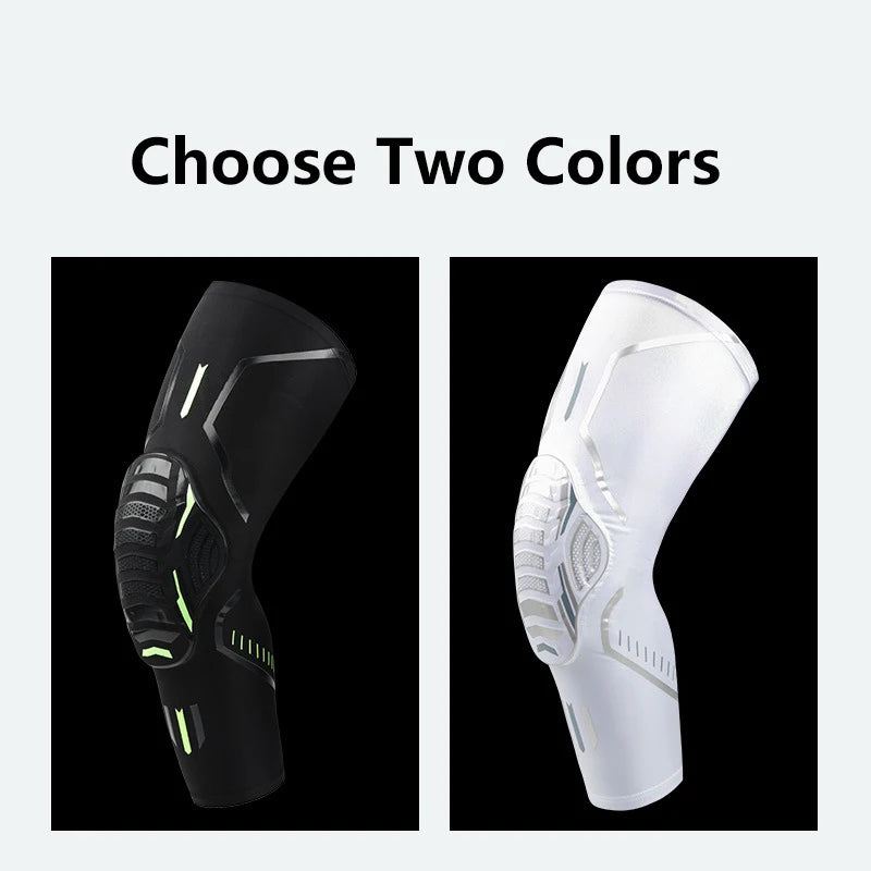 New Sports Kneepad Men Pressurized Elastic Knee Pads Support Fitness Cycling Bike Gear Basketball Volleyball Brace Protector