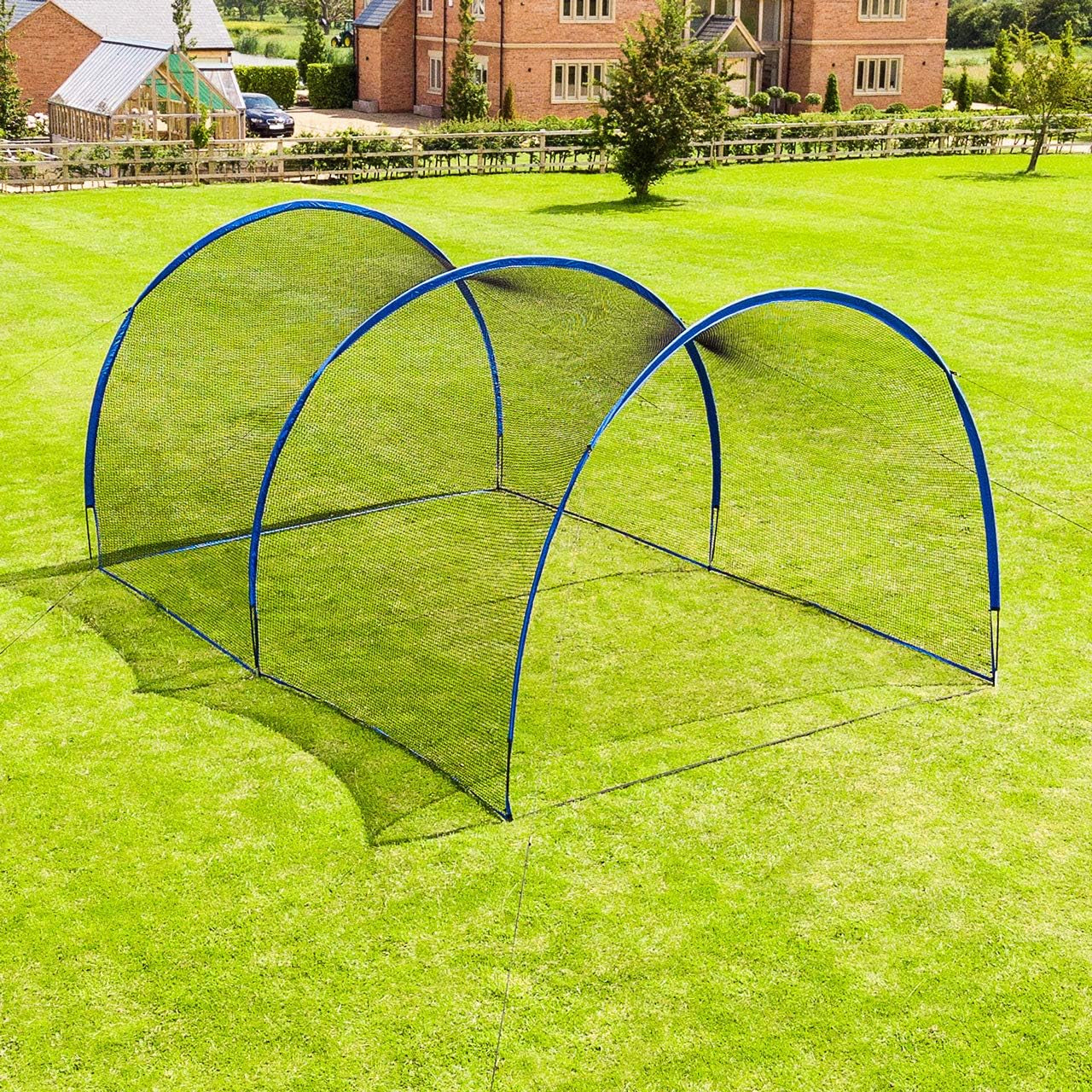 FORZA Pop-Up Baseball Batting Cage | Portable, Fiberglass Frame with Polyester Netting, Instant Setup for Anywhere Practice | Multiple Size Options, Includes Carry Bag