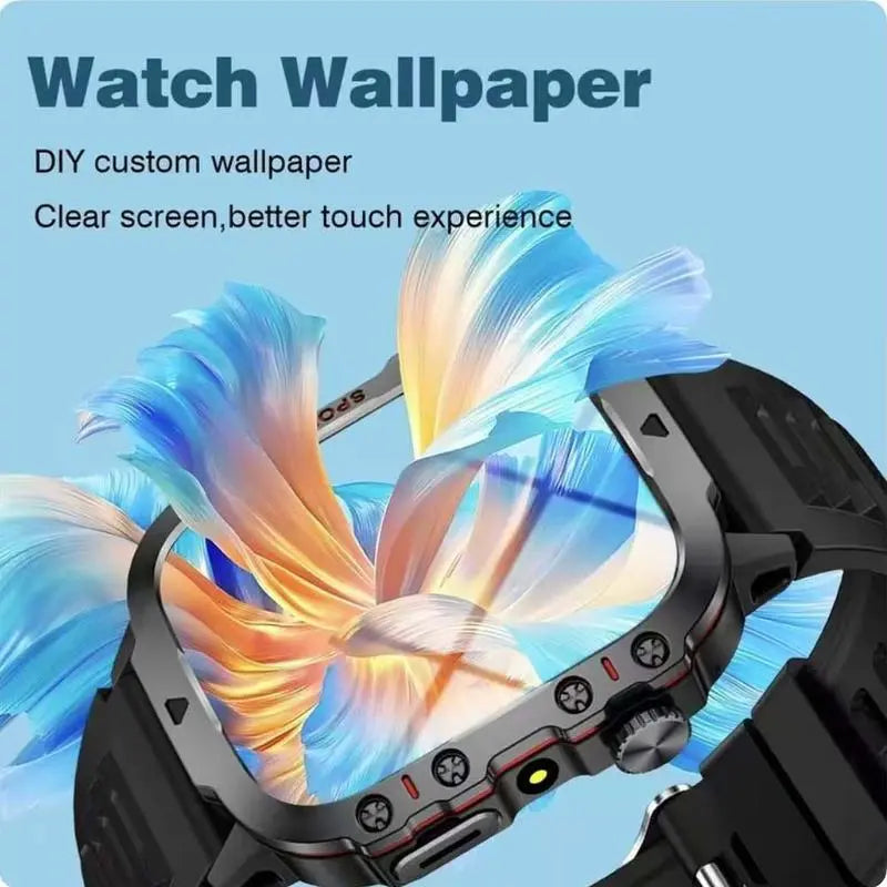 Multifunctional Wearable Smartwatch with LED Light and Screen, Fashionable Digital Watch with Multiple Sports Modes, Wireless Call and Custom Photo Health Tracker, Digital Smart Watches